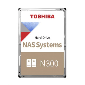 TOSHIBA HDD N300 NAS 6TB, SATA III, 7200 otáčok za minútu, 256MB cache, 3,5"