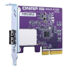 Rozširujúca pamäťová karta QNAP QXP-400eS SATA 6 Gb/s, 1x SFF-8088 (až 4x HDD)