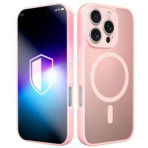 3mk ochranný kryt Misty MagCase Pink pro Apple iPhone 16 Pro 3mk ochranný kryt Misty MagCase Pink pro Apple iPhone 16 Pro