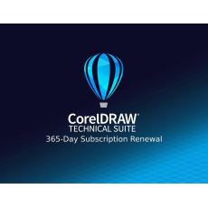 CorelDRAW Technical Suite 365-Day Subs. Renewal (Single) EN/DE/FR/ES/BR/IT/CZ/PL/NL