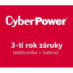 CyberPower 3-ročná záruka pre UT1050EG-FR, UT1050EG