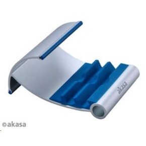 Stojan na tablet AKASA AK-NC054-BL, hliník, modrý