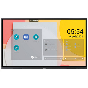 Sharp PN-L652B LCD 65" Precision Touch Display, 16/7, 400 Jas [cd/m2], 3840 x 2160, 16:9,  4000:1, VGA, USB-C, LAN, RS23