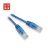 LYNX UTP patch kabel Cat5e, PVC, CCA, 0,3m, modrý (balení obsahuje 10ks)