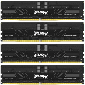 KINGSTON DIMM DDR5 128GB (Kit of 4) 5600MT/s CL36 FURY Renegade Pro ECC Reg PnP KINGSTON DIMM DDR5 128GB (Kit of 4) 5600MT/s CL36 FURY Renegade Pro ECC Reg PnP