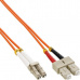 Duplexný patch kábel MM 62,5/125 OM1, LC-SC, LS0H, 3 m