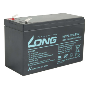 LONG batéria 12V 8,5Ah F2 HighRate LongLife 9 rokov (WPL1235W) LONG batéria 12V 8,5Ah F2 HighRate LongLife 9 rokov (WPL1235W)