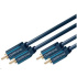 Kábel ClickTronic HQ OFC 2x Cinch - 2x Cinch RCA, M/M, 5 m