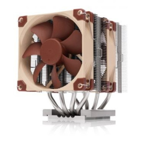 NOCTUA Chladič CPU NH-D9 TR5-SP6 4U, 2x 92mm, sTR5, SP6, hnědá/stříbrná