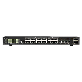 QNAP switch QSW-M2130P-2C2S26T (24x2,5GbE,2xSFP+,2x10GbE,2x10GbE/SFP+combo,14xPoE+,12xPoE++,375W)