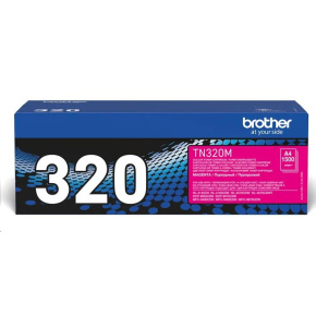 Toner BROTHER TN-320M magenta pre HL-4150CDN/HL4570CDW Toner BROTHER TN-320M magenta pre HL-4150CDN/HL4570CDW