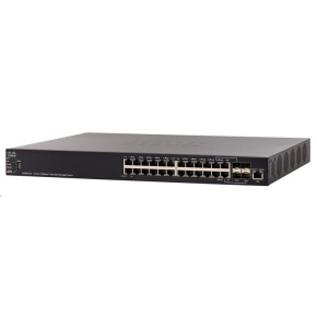 Prepínač Cisco SX550X-24, 20x10GbE, 4x10GbE SFP+/RJ-45 REFRESH