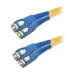 Duplexný prepojovací kábel SM 9/125, OS2, SC-SC, LS0H, 5 m