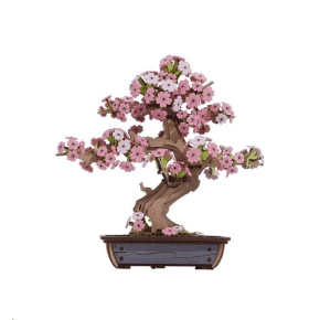 RoboTime 3D dřevěná skládačka Bonsaj sakura RoboTime 3D dřevěná skládačka Bonsaj sakura