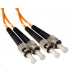 Duplexný patch kábel MM 62,5/125 OM1, ST-ST, LS0H, 5 m