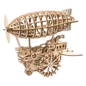 RoboTime 3D dřevěné mechanické puzzle Fantastická vzducholoď RoboTime 3D dřevěné mechanické puzzle Fantastická vzducholoď
