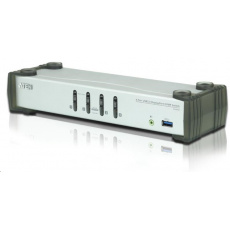 ATEN 4-port DisplayPort KVMP USB3.0, audio