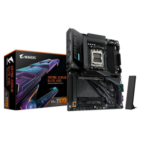 GIGABYTE MB Sc AM5 X870E A ELITE X, AMD X870E, 4xDDR5, 2xUSB-C, 2xHDMI, ATX GIGABYTE MB Sc AM5 X870E A ELITE X, AMD X870E, 4xDDR5, 2xUSB-C, 2xHDMI, ATX