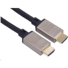 Kábel HDMI PREMIUMCORD 2.1 vysokorýchlostný + ethernetový kábel 8K@60Hz, 4K@120Hz, pozlátené konektory, 3 m Kábel HDMI PREMIUMCORD 2.1 vysokorýchlostný + ethernetový kábel 8K@60Hz, 4K@120Hz, pozlátené konektory, 3 m