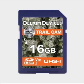 Delkin SDHC Trail Cam R100/W30 (V10) 16GB