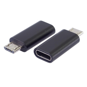 Adaptér PremiumCord USB-C samica - USB 2.0 Mikro-B/muž Adaptér PremiumCord USB-C samica - USB 2.0 Mikro-B/muž