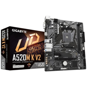 BAZAR - GIGABYTE MB Sc AM4 A520M K V2, AMD A520M, 2xDDR4, 1xHDMI, 1xVGA - Po opravě (Bez příšlušenství) BAZAR - GIGABYTE MB Sc AM4 A520M K V2, AMD A520M, 2xDDR4, 1xHDMI, 1xVGA - Po opravě (Bez příšlušenství)
