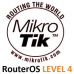 MikroTik RouterOS LEVEL 4 licence