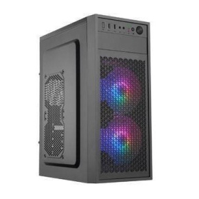 BAZAR - EUROCASE skříň ML N6-530B, Midi Tower, 2x USB 3.0, 2x audio, bez zdroje - Poškozený obal (Komplet)