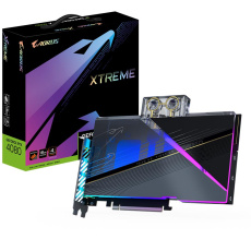GIGABYTE VGA NVIDIA GeForce RTX 4080 16GB AORUS XTREME WATERFORCE WB, RTX 4080, 16GB GDDR6X, 3xDP, 1xHDMI