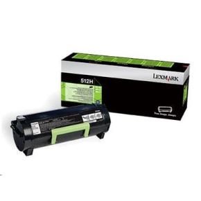 LEXMARK čierny toner 512H pre MS312/MS415, z programu Lexmark Return (5 000 strán) LEXMARK čierny toner 512H pre MS312/MS415, z programu Lexmark Return (5 000 strán)