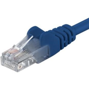 PremiumCord Patch kabel UTP RJ45-RJ45 CAT6 1m modrá PremiumCord Patch kabel UTP RJ45-RJ45 CAT6 1m modrá