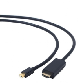 GEMBIRD kábel CABLEXPERT miniDisplayPort na HDMI, 4K, M/M, 1,8 m GEMBIRD kábel CABLEXPERT miniDisplayPort na HDMI, 4K, M/M, 1,8 m