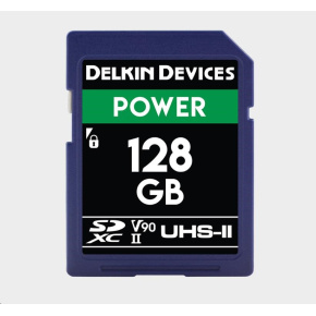 Delkin SD Power 2000X UHS-II U3 (V90) R300/W250 128GB