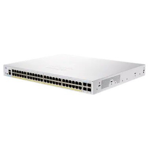 Prepínač Cisco CBS350-48P-4G, 48xGbE RJ45, 4xSFP, PoE+, 370W - REFRESH
