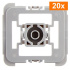 Homematic IP  Adaptér Gira 55, set 20ks - EQ3-ADA-G55-20
