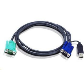 ATEN KVM kábel k CS-1708,1716, USB, 2 m