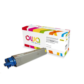 OWA Armor toner pre OKI C3300, C3400, C3450, C3600, 2500 strán, 43459329, žltá/žltá OWA Armor toner pre OKI C3300, C3400, C3450, C3600, 2500 strán, 43459329, žltá/žltá
