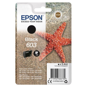 Čierny atrament EPSON Singlepack "Starfish" Black 603 Čierny atrament EPSON Singlepack "Starfish" Black 603