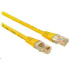 Solarix Patch kábel CAT5E UTP PVC 2 m žltý, odolný proti zasekávaniu C5E-155YE-2MB