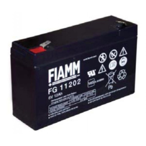 Batéria - Fiamm FG11202 (6V/12,0Ah - Faston 250), životnosť 5 rokov