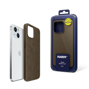 3mk ochranný kryt HARDY MagFabric Case pro Apple iPhone 15 Pro, Taupe