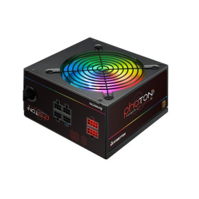 CHIEFTEC Photon Series, CTG-750C-RGB, 750W, 12cm RGB ventilátor, Active PFC, modulárny, maloobchod, 85+