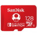 Karta SanDisk MicroSDXC 128 GB pre Nintendo Switch (R:100/W:90 MB/s, UHS-I, V30,U3, C10, A1) licencovaný produkt,Super Mario