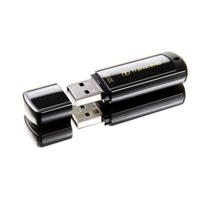 TRANSCEND Flash disk 32GB JetFlash®350, USB 2.0 (R:16/W:6 MB/s) čierna