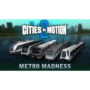 Cities in Motion 2: Metro Madness (PC) klíč Steam Cities in Motion 2: Metro Madness (PC) klíč Steam
