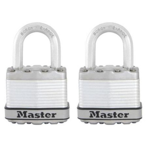 Master Lock Titanový visací zámek  Excell - 45mm (2 ks / blistr)