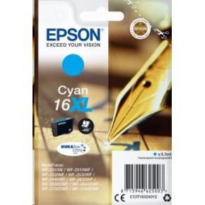 Atramentová tyčinka EPSON Singlepack "Pen" Cyan 16XL DURABrite Ultra Ink Atramentová tyčinka EPSON Singlepack "Pen" Cyan 16XL DURABrite Ultra Ink