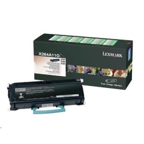 Čierny toner LEXMARK pre X264, X363, X364 (3 500 strán) Čierny toner LEXMARK pre X264, X363, X364 (3 500 strán)