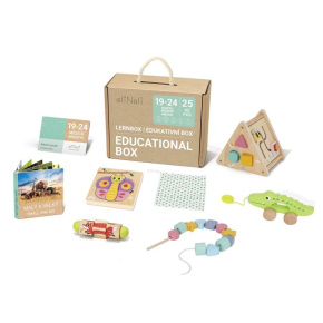 Sada naučných hraček pro děti od 1,5 roku (19–24 měsíců) - edukativní box Sada naučných hraček pro děti od 1,5 roku (19–24 měsíců) - edukativní box