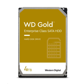 WD GOLD WD4003FRYZ 4TB SATA/ 6Gb/s 256MB cache 7200 otáčok za minútu, CMR, Enterprise